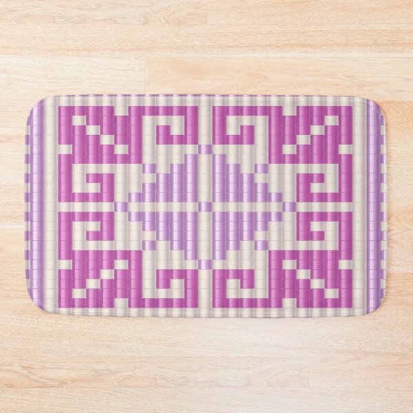 Item preview, Romanian beaded folk motif with ancestral embroidery in amethyst hues designed and sold by folkyouall.