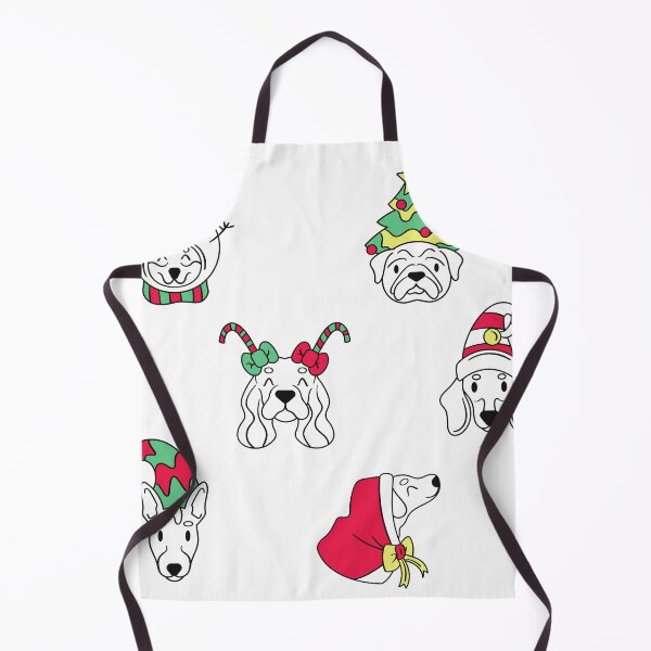 Item preview, Dog sticker pack cute kawaii cartoon For Christmas designed and sold by Clickforyous.