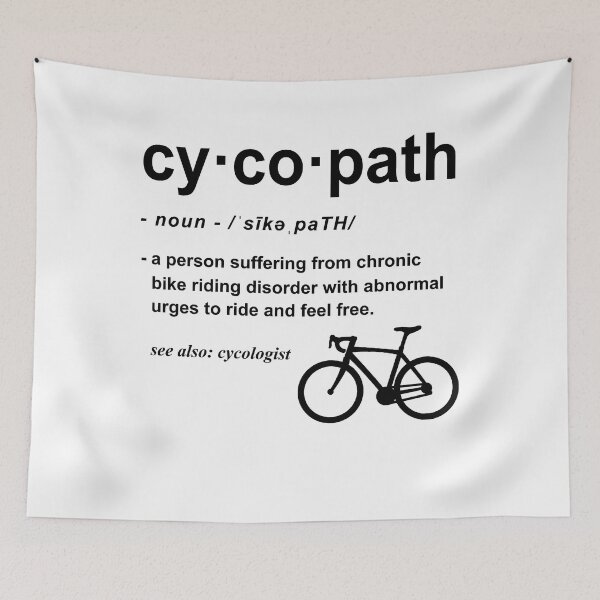 Item preview, Cycopath Definition | Funny Biker Gift | Gift for Cyclist | Bicycle Lover Cycling Addict designed and sold by fourstripes.