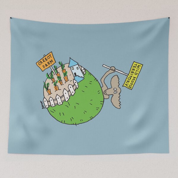 Item preview, Moose planet designed and sold by DorotDesigns.