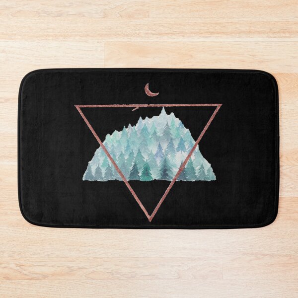 Item preview, Geometric Green forest emblem designed and sold by Sershni.