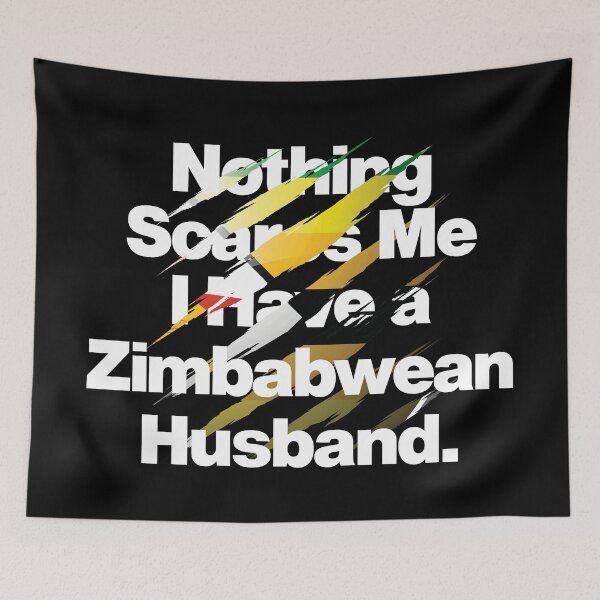 Item preview, Nothing Scares Me I Have a Zimbabwean Husband designed and sold by elhefe.
