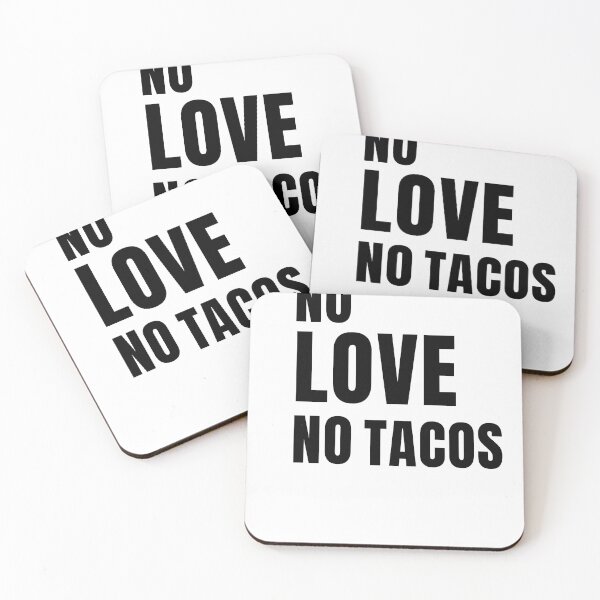 Item preview,  No Love No Tacos - best seller  t shirt designed and sold by Bachirdz.