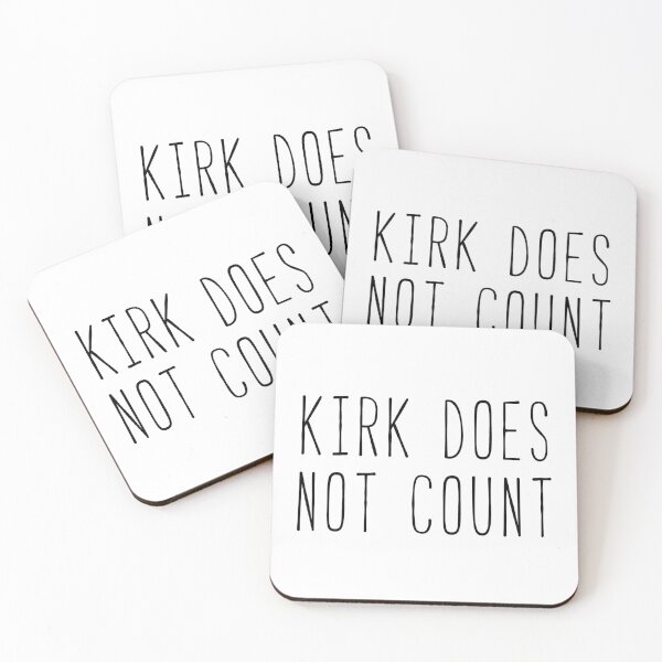 Item preview, Kirk Does Not Count Kim Quote designed and sold by Sunny Collections.