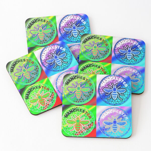 Item preview, Fun with colours-Manchester Bee designed and sold by PicsByTony.