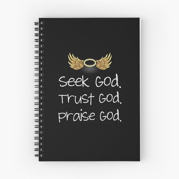 Item preview, Seek God Trust God Praise God - Funny Gift For Christan  designed and sold by Kelley411.