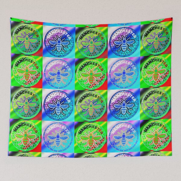 Item preview, Fun with colours-Manchester Bee designed and sold by PicsByTony.