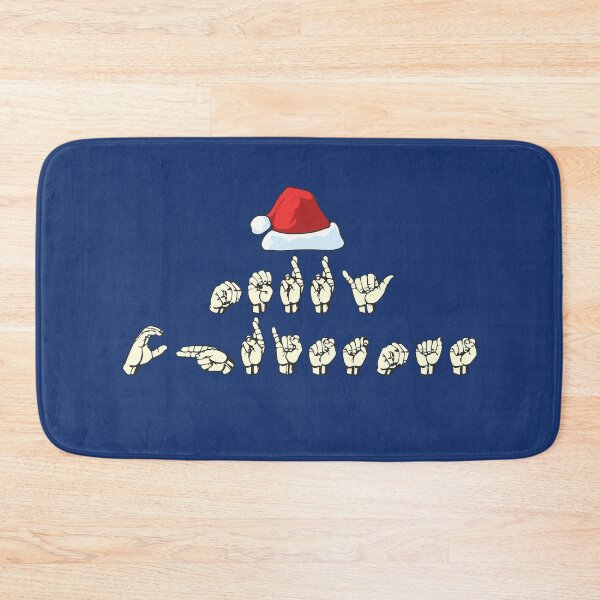 Item preview, Merry Christmas Sign Language ASL Funny Xmas Gift designed and sold by alenaz.