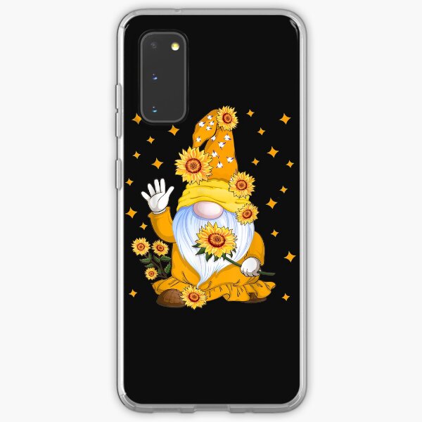 Cute Gnome with Sunflower Floral Samsung Galaxy Soft Case