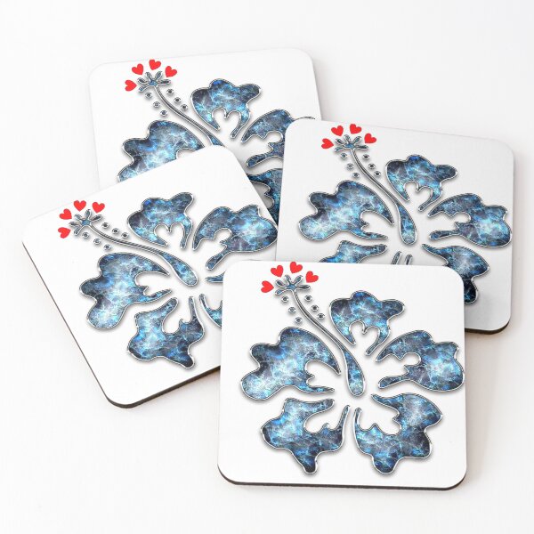Item preview, Décor Modern love, blue-red designed and sold by Dahani-mo.