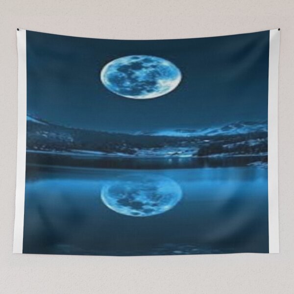 Item preview, Blue Nitht Moon Desing designed and sold by Sameer Shrivastava.