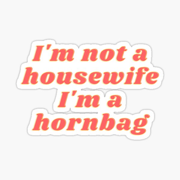 Kath and Kim-Hornbag Sticker