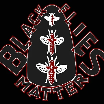 Artwork thumbnail, BLACK FLIES MATTER by Ralek