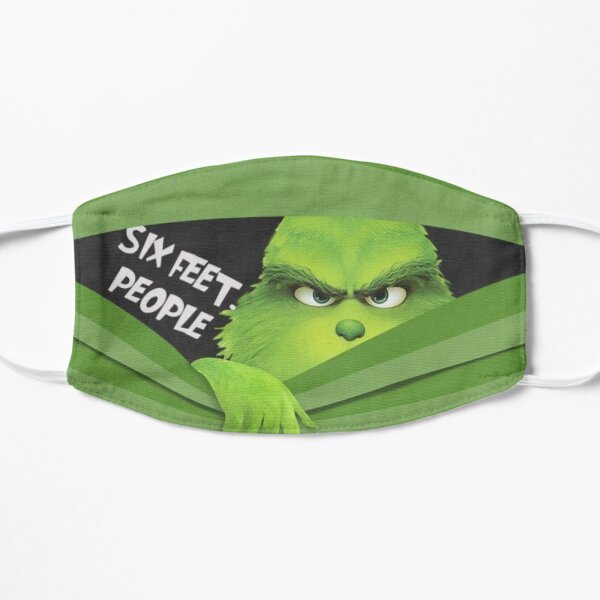 Social Distance Grinch Facemask Mask