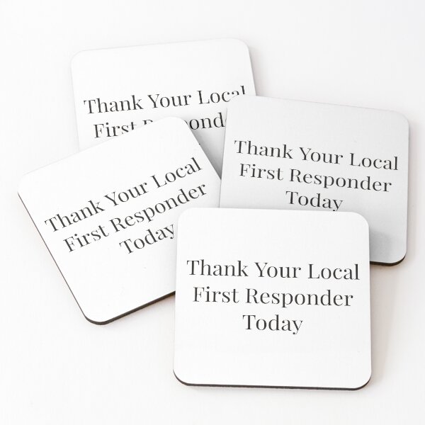 Item preview, Thank Your Local First Responder Today designed and sold by Ayadsan.