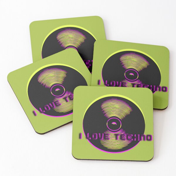 Item preview, I LOVE TECHNO designed and sold by ariaarti.