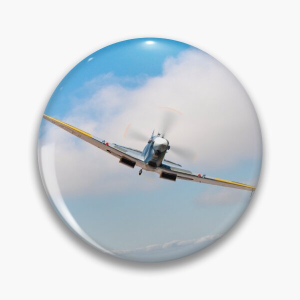 Artikelvorschau, Spitfire Poster frontal entworfen und verkauft von Flight Artworks.
