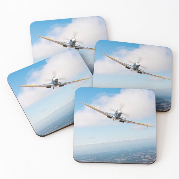Item preview, Spitfire poster head-on designed and sold by Flight Artworks.
