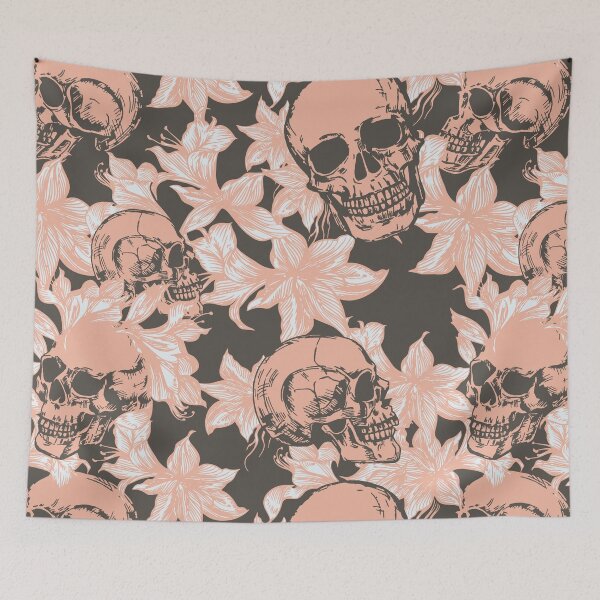 Item preview, Halloween Skull Print designed and sold by RSDigitalPrintDesign.