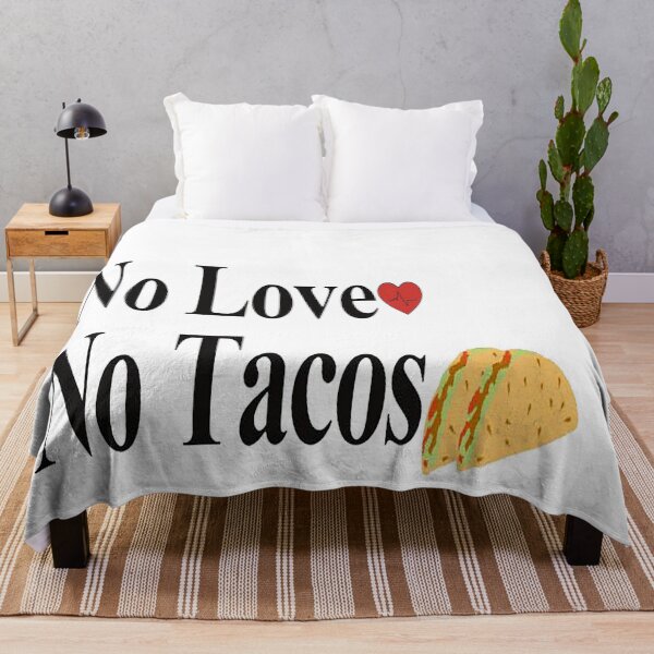 Item preview, No Love No Tacos Taco designed and sold by NancyArtDesigns.