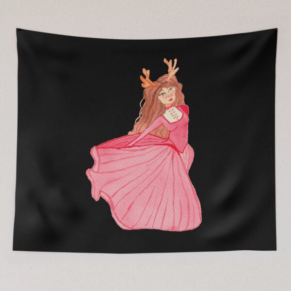 Item preview, deer girl, black designed and sold by Sonderblume.