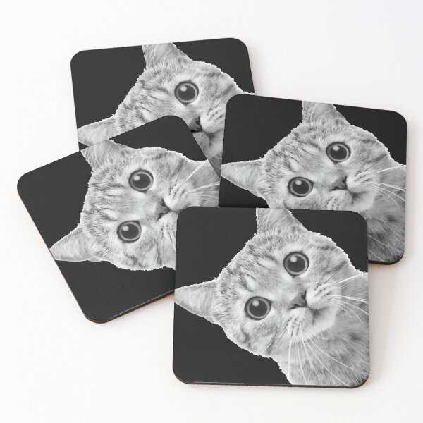 Item preview, Cute Sneaky Funny Cat Sticker designed and sold by carlarmes.