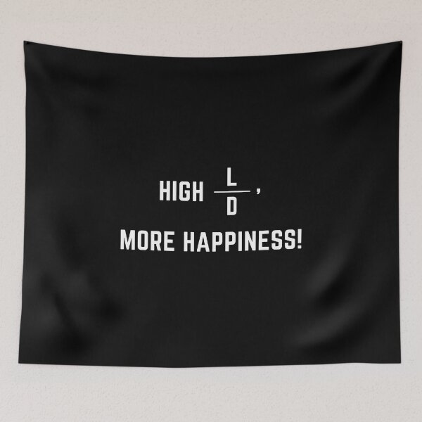 Item preview, High Lift to Drag Ratio, More Happiness! L/D designed and sold by AeroAstro.