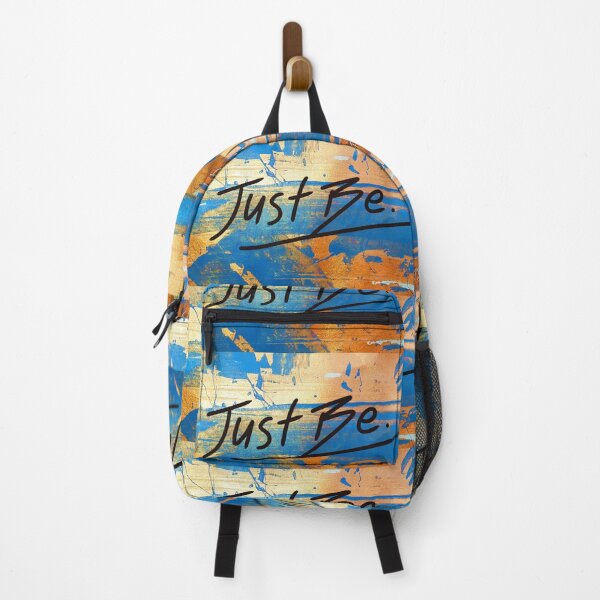 Item preview, Just Be. Golden blue design by JB.Arts designed and sold by JBArts2019.