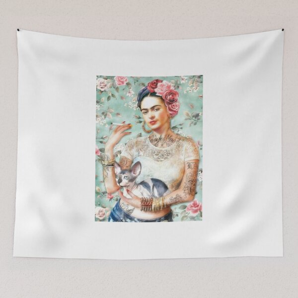 Item preview, Frida kahlo designed and sold by benjipillow.