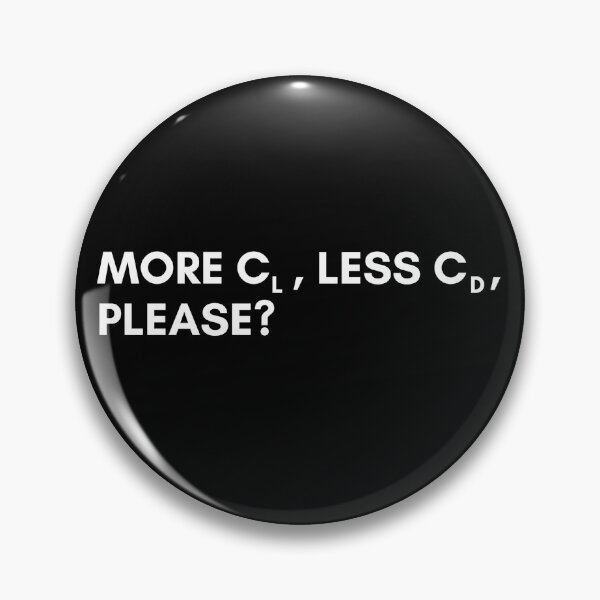 Item preview, More Lift Coefficient, Less Drag Coefficient CL CD designed and sold by AeroAstro.
