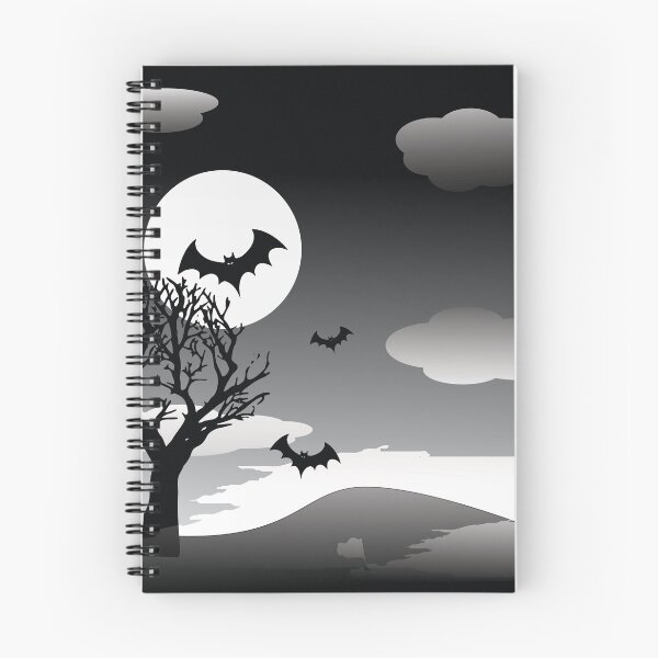Item preview, Dark Halloween landscape vector image designed and sold by binti163.
