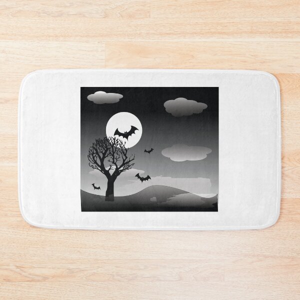 Item preview, Dark Halloween landscape vector image designed and sold by binti163.