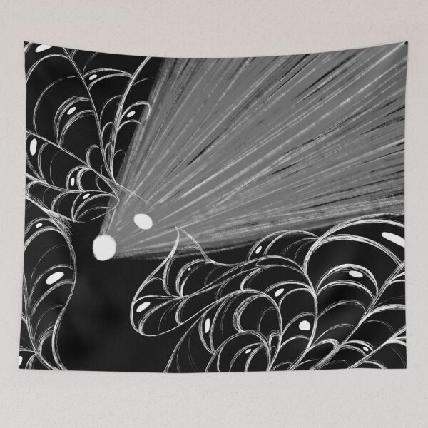 Item preview, Cat bat ghost signal during the night designed and sold by mooniya-stories.