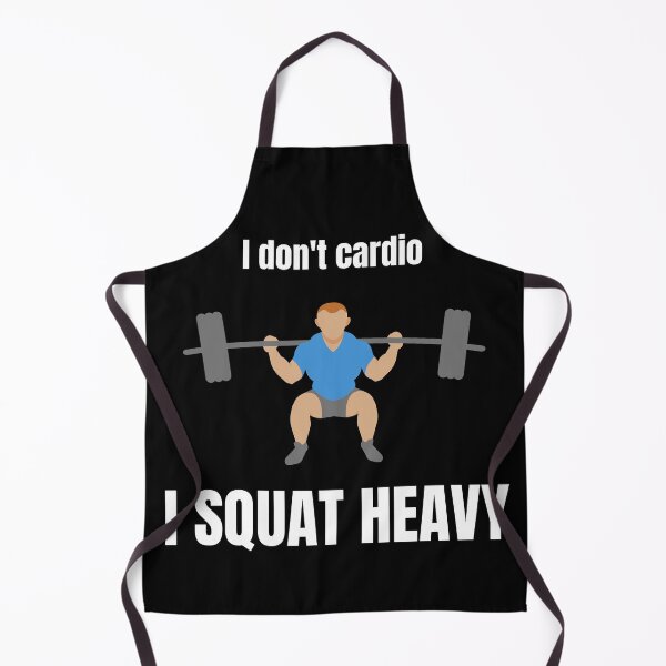 Item preview, No cardio only squat designed and sold by DK-PODsolutions.