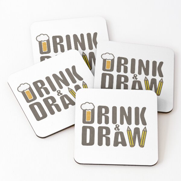 Item preview, Drink and draw designed and sold by manuvila.
