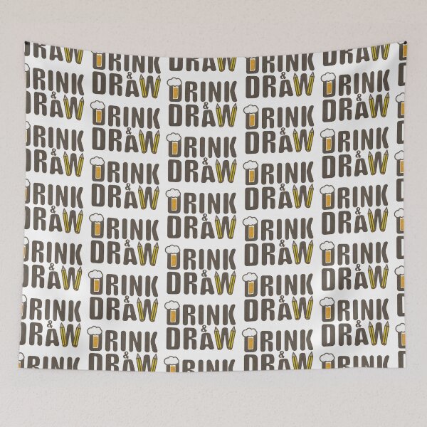 Item preview, Drink and draw designed and sold by manuvila.
