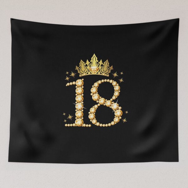 Item preview, 18th Birthday design. Birthday party woman’s  designed and sold by iclipart.