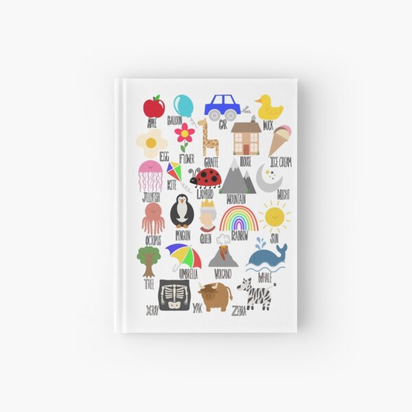 Item preview, Children’s alphabet - A-Z images graphics - learn the alphabet - children’s wall art designed and sold by Sinead Ashcroft.