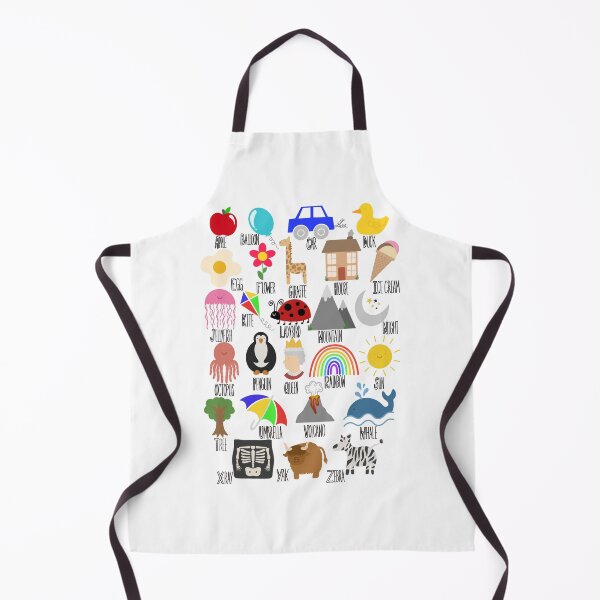 Item preview, Children’s alphabet - A-Z images graphics - learn the alphabet - children’s wall art designed and sold by Sinead Ashcroft.