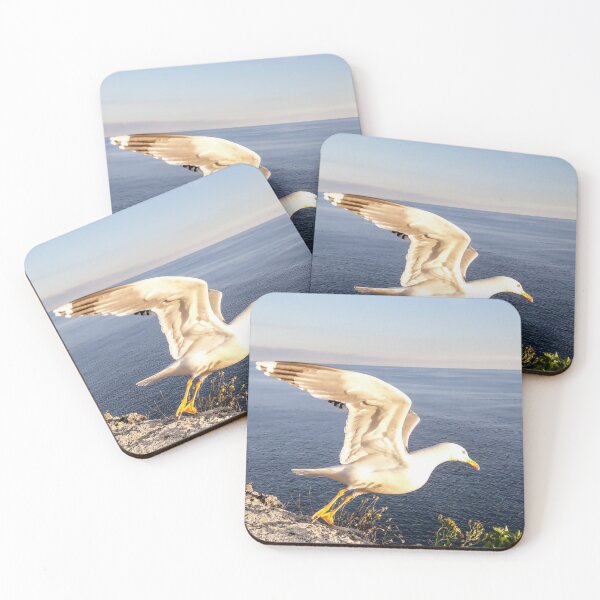 Item preview, Seagull Flying Sea Bird designed and sold by Tanja Dianova.