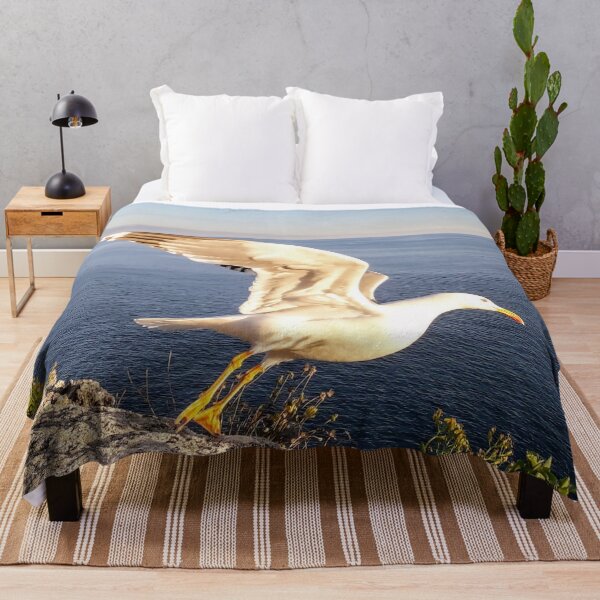 Item preview, Seagull Flying Sea Bird designed and sold by Tanja Dianova.