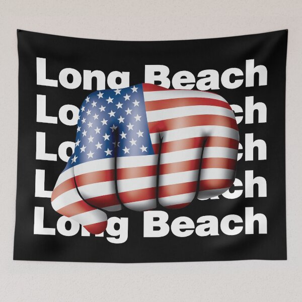 Item preview, Long Beach American Strong City Home the United States designed and sold by elhefe.