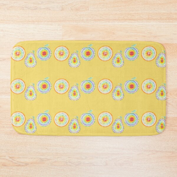 Item preview, Pretty on the inside - retro rainbow fruits kaleidoscope designed and sold by Louisa Currier.