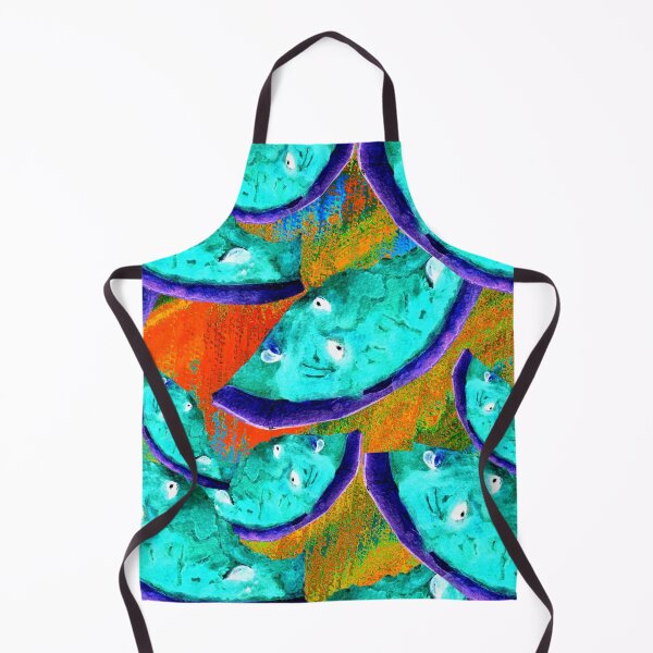 Item preview, Abstract watermelon faces designed and sold by whitedove457.