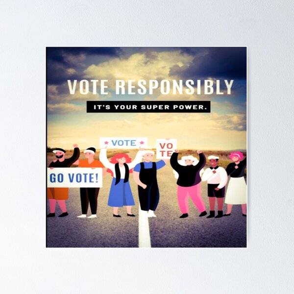 Item preview, Lets Vote designed and sold by AadizCollection.