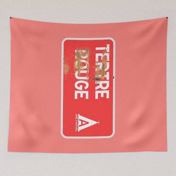 Item preview, Le Mans Tertre Rouge Campsite Sign designed and sold by RedFirecracker.