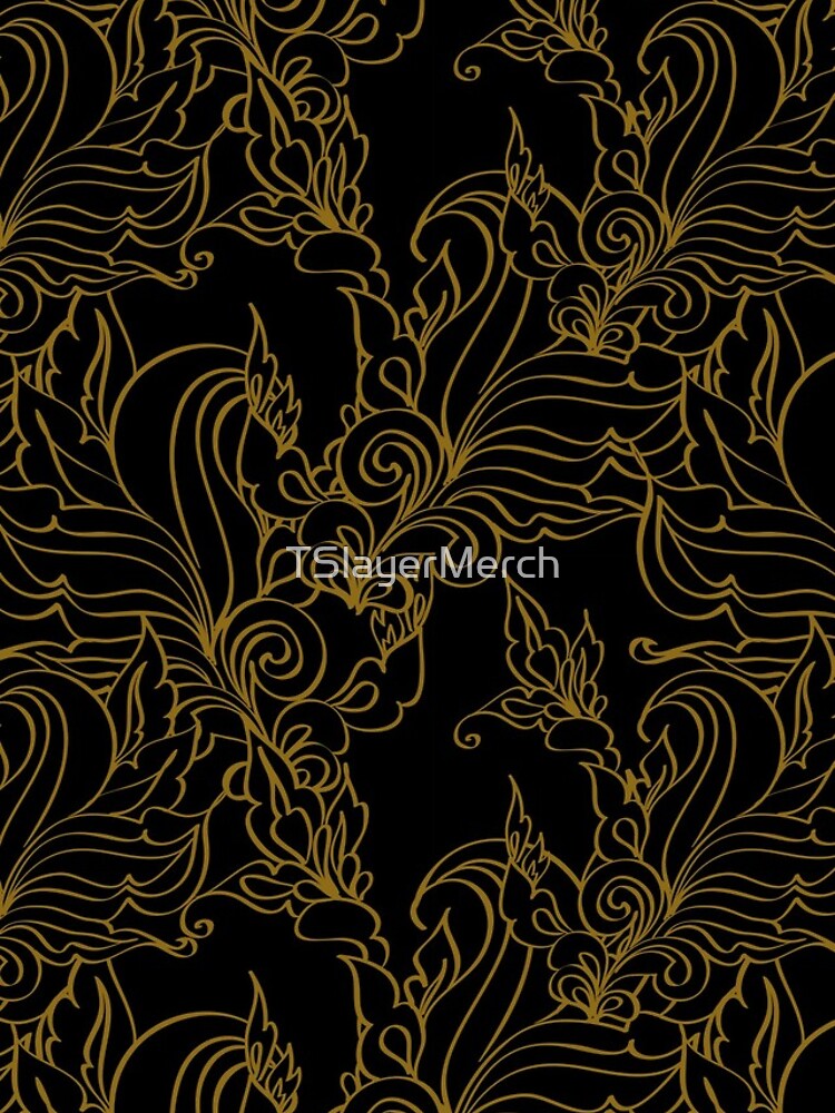 Thumbnail 4 of 4, iPhone Case, Gold Fashion Pattern designed and sold by TSlayerMerch.
