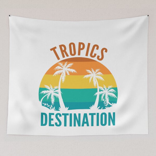 Item preview, Tropics Destination designed and sold by SlartybardPOD2.