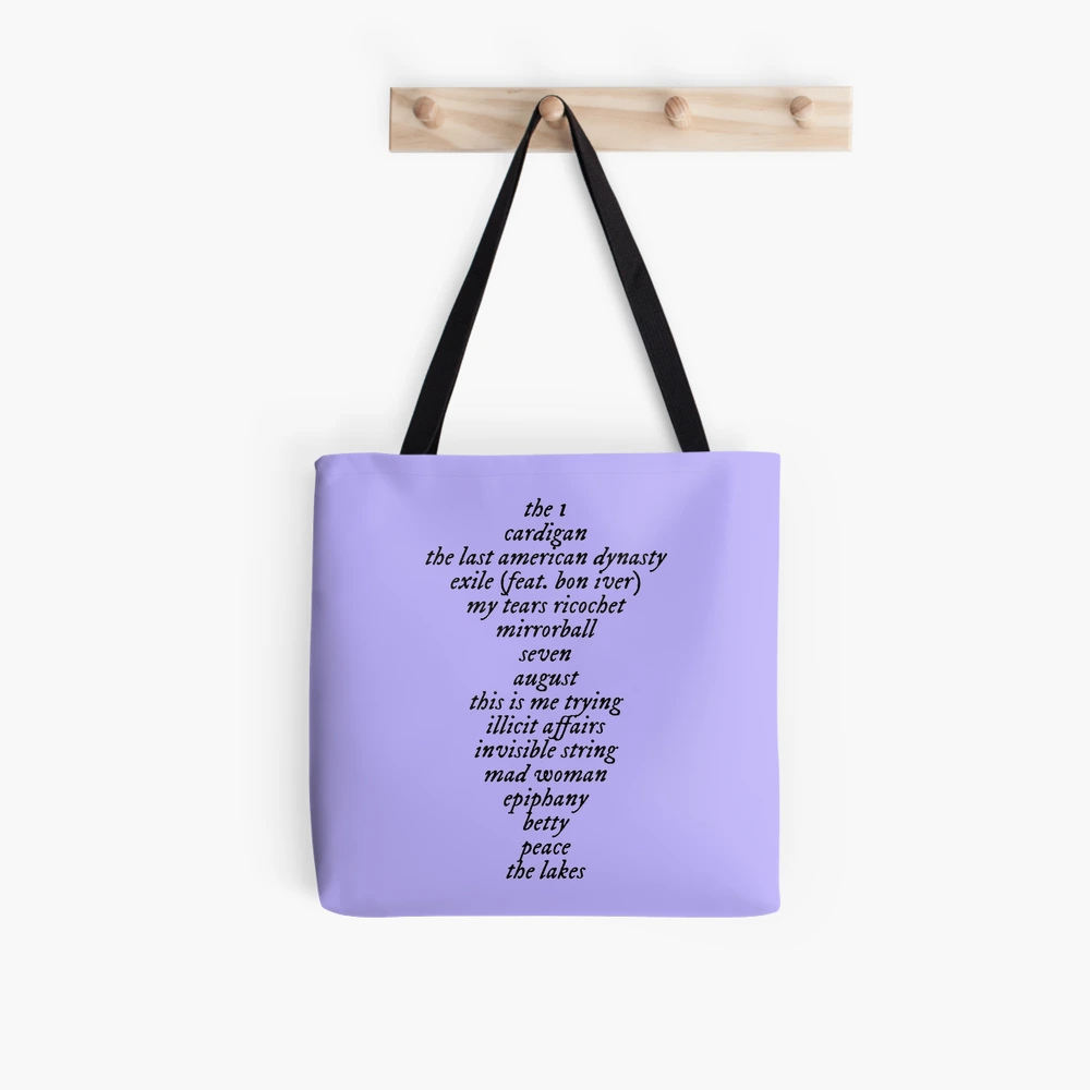 Taylor Swift Folklore Album  Tote Bag for Sale by esthetay