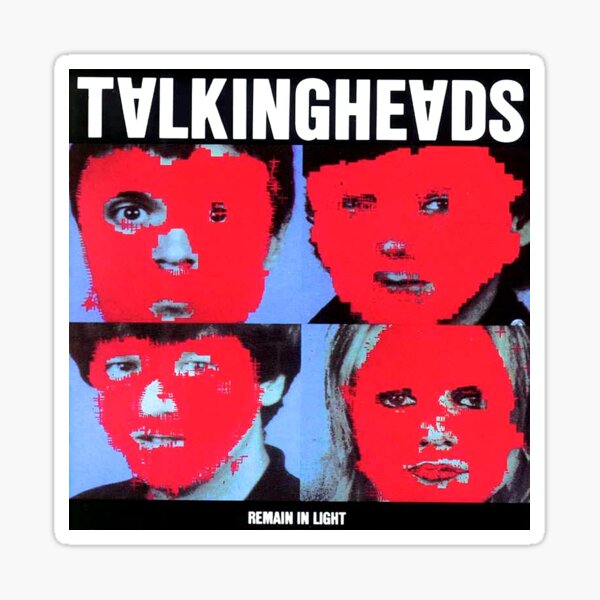 Talking Heads Stickers Redbubble